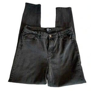 Refuge women's size 12 washed black pants, inseam 29 1/2"